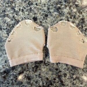 Dance Paws (light nude) size XS